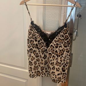 Leopard camisole